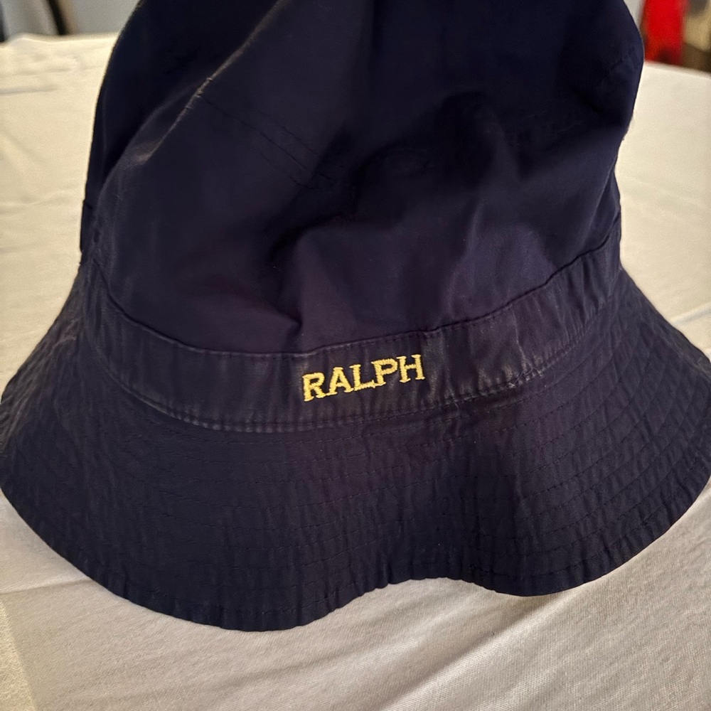 Reversible Ralph Lauren Bucket Hat - Picture 3 of 4